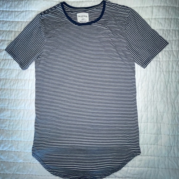 BUNDLE 6 Basic Striped Tees (S/M) Pacsun/On the Byas - Picture 8 of 13